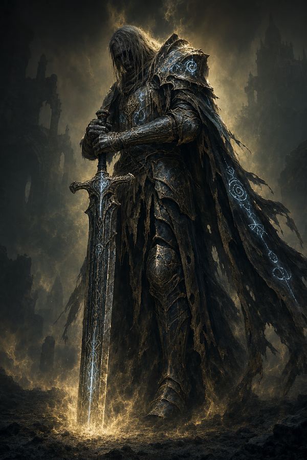 Withered Knight class concept art